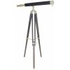 SEA-CLUB Ďalekohľad na podstavci z materiálu mosadz/koža/drevo - L100 cm, H160cm S-8207 SEA-CLUB Ďalekohľad na podstavci z materiálu mosadz/koža/drevo - L100 cm, H160cm S-8207