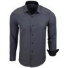 Rusty Neal košela pánska R-44 slim fit grafitová