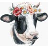 Maľovanie podľa čísel Krava s kvetinovou čelenkou, 80x100 cm, bez rámu a bez vypnutia plátna (6055902) Maľovanie podľa čísel Krava s kvetinovou čelenkou, 80x100 cm, bez rámu a bez vypnutia plátna (6055902)