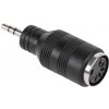Redukcia Jack 3,5mm - DIN 5 samička Redukcia Jack 3,5mm - DIN 5 samička