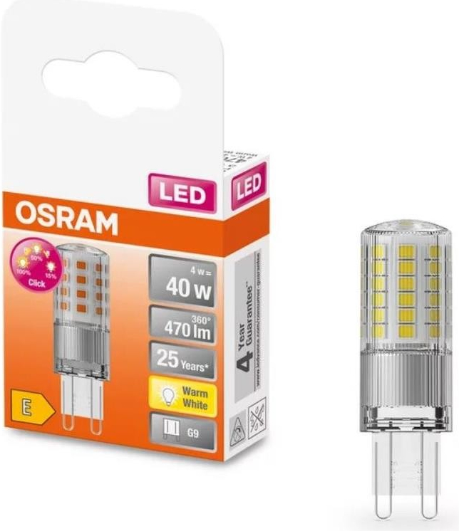 Osram LED žiarovka G9/4W/230V 2700K