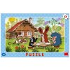 Dino Puzzle doskové Krtko na návšteve 29,5x19cm 15 dielikov Dino Puzzle doskové Krtko na návšteve 29,5x19cm 15 dielikov