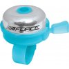 Zvonček FORCE KLASIK Fe/plast 22,2mm, modrý Zvonček FORCE KLASIK Fe/plast 22,2mm, modrý