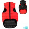 AiryVest bunda pre psov červená/čierna L 65 AiryVest bunda pre psov červená/čierna L 65