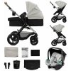 KINDERKRAFT Kočík kombinovaný 3v1 Moov 2 XL Air Grey KINDERKRAFT Kočík kombinovaný 3v1 Moov 2 XL Air Grey
