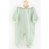 Dojčenský mušelínový overal s kapucňou New Baby Comfort clothes šalviová 80 (9-12m) Dojčenský mušelínový overal s kapucňou New Baby Comfort clothes šalviová 80 (9-12m)