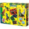 SES Sádrový odlitek 3v1 Dinosaurus, korálky, stírací hra SES Sádrový odlitek 3v1 Dinosaurus, korálky, stírací hra