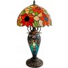 | Brilagi - Tiffany vitrážová stolná lampa SUNFLOWER 1xE27/60W/230V + 1xE14/40W | BRT-8004F | Brilagi - Tiffany vitrážová stolná lampa SUNFLOWER 1xE27/60W/230V + 1xE14/40W | BRT-8004F
