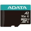 A-Data ADATA MicroSDXC karta 256GB Premier Pro UHS-I V30S (R:100/W:80 MB/s) + SD adaptér AUSDX256GUI3V30SA2-RA1 A-Data ADATA MicroSDXC karta 256GB Premier Pro UHS-I V30S (R:100/W:80 MB/s) + SD adaptér AUSDX256GUI3V30SA2-RA1