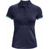 Dámske golfové polo tričko Under Armour, ZINGER POINT SS POLO tmavo modrá,Tyrkysová, S Dámske golfové polo tričko Under Armour, ZINGER POINT SS POLO tmavo modrá,Tyrkysová, S
