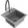 MEXEN/S MEXEN/S - Vito granitový drez 1-miska vrátane batérie Duo, šedá 6503-71-671701-07-B MEXEN/S MEXEN/S - Vito granitový drez 1-miska vrátane batérie Duo, šedá 6503-71-671701-07-B