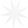 Papierová vianočná hviezda 60 cm SPRINGOS CA1100 - biela Papierová vianočná hviezda 60 cm SPRINGOS CA1100 - biela