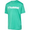 Hummel hml Logo Jersey S/S Kids zelená