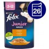 Felix Fantastic Junior s kuřetem v želé 26 x 85 g
