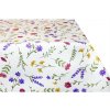 Mondo Italia Bavlnený obrus Jarné kvety 140x160 cm Viacfarebná Mondo Italia Bavlnený obrus Jarné kvety 140x160 cm Viacfarebná