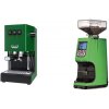 Gaggia New Classic E24, green + Eureka Atom 60, kawasaki green Gaggia New Classic E24, green + Eureka Atom 60, kawasaki green