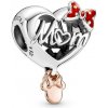 Pandora Hravý korálek Srdiečko s myškou Minnie Disney 781142C01 Pandora Hravý korálek Srdiečko s myškou Minnie Disney 781142C01