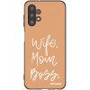 Picasee silikonový černý obal pro Samsung Galaxy A13 5G - Boss Mama Picasee silikonový černý obal pro Samsung Galaxy A13 5G - Boss Mama