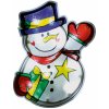 LED dekorácia do okna, snehuliak, 21cm, 4,5V LED dekorácia do okna, snehuliak, 21cm, 4,5V