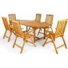 DOPPLER Set zahradního nábytku TAMAN DORSET FSC velký 6+1