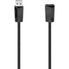 Hama USB kábel USB 2.0 USB-A zásuvka, USB-A zástrčka 5.00 m čierna 00200621; 00200621 Hama USB kábel USB 2.0 USB-A zásuvka, USB-A zástrčka 5.00 m čierna 00200621; 00200621