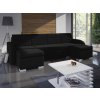 Rohová rozkladacia sedačka ADISON čierna - SAWANA 14 Rohová rozkladacia sedačka ADISON čierna - SAWANA 14