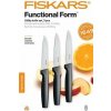Fiskars FF set univerzálních nožů 3 loupací nože 1057563 Fiskars FF set univerzálních nožů 3 loupací nože 1057563