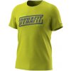 Pánske tričko Dynafit Graphic Co M S/S Tee Veľkosť: M / Farba: zelená/sivá Pánske tričko Dynafit Graphic Co M S/S Tee Veľkosť: M / Farba: zelená/sivá