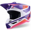 Prilba Alpinestars S-M3 Heat biela/fialová/ružová M Prilba Alpinestars S-M3 Heat biela/fialová/ružová M