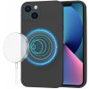 Techsuit SoftFlex MagSafe kryt na iPhone 13 – čierny