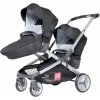 Red Castle kočík Evolutwin® pre 2 deti čierny, polohovateľný s kompletnou výbavou a pršiplášťom 142009 Red Castle kočík Evolutwin® pre 2 deti čierny, polohovateľný s kompletnou výbavou a pršiplášťom 142009