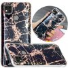 Gumený kryt MARBLE na Xiaomi Redmi 9C - čierna Gumený kryt MARBLE na Xiaomi Redmi 9C - čierna