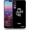 Picasee silikónový čierny obal pre Huawei P20 Pro - Astronaut Minimal Picasee silikónový čierny obal pre Huawei P20 Pro - Astronaut Minimal