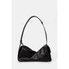 Kožená kabelka Sunnei čierna farba, CACCWBAG002 Kožená kabelka Sunnei čierna farba, CACCWBAG002
