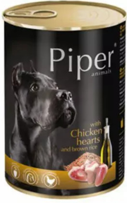 Piper Adult pre dospelých psov kuracie srdce a hnedá ryža 0,8 kg