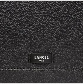Lancel kabelka W Zip Tote Bag A1209010TU Čierna