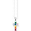 Thomas Sabo KE2166-477-7 Ladies Necklace - Cross Rainbow Thomas Sabo KE2166-477-7 Ladies Necklace - Cross Rainbow