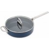 Joseph Joseph Space sauté panvica s nepriľnavým keramickým povrchom a pokrievkou 28 cm, modrá, 45044 Joseph Joseph Space sauté panvica s nepriľnavým keramickým povrchom a pokrievkou 28 cm, modrá, 45044