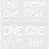 ONEUP Decal kit - nálepky Farba: White ONEUP Decal kit - nálepky Farba: White