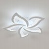 Stropné svietidlo Riserva biele moderné 5-bodové LED 58x58 cm Stropné svietidlo Riserva biele moderné 5-bodové LED 58x58 cm
