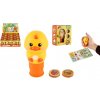 Teddies Samolepková pečiatka / Pečiatka so samolepkami kačica plast s náplňami