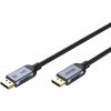 Unitek UNITEK C1626GY01-3M DisplayPort kábel Čierna, sivá Unitek UNITEK C1626GY01-3M DisplayPort kábel Čierna, sivá