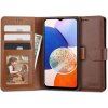Púzdro Tech-Protect Wallet knižkové na Samsung Galaxy A14 4G / 5G, hnedé