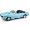 Maisto 1967 CHEVROLET CAMARO SS 396 CONVERTIBLE metal tyrkysový 1:18