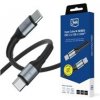 3mk Hyper Cable N-SERIES C to C 1.5m PD 3.0 QC 3.0 20V/5A 100W Black 3mk Hyper Cable N-SERIES C to C 1.5m PD 3.0 QC 3.0 20V/5A 100W Black