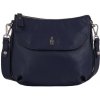 Dámska kožená kabelka crossbody Wojewodzic modrá 31895/GS14 Dámska kožená kabelka crossbody Wojewodzic modrá 31895/GS14