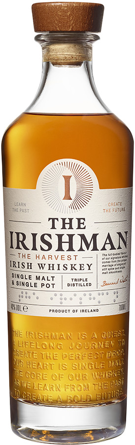 The Irishman The Harvest 40% 0,7 l (čistá fľaša)