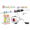 Dětský set Delphin Yupie 2,40m + naviják 3T + vlasec 0,25mm Dětský set Delphin Yupie 2,40m + naviják 3T + vlasec 0,25mm