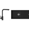 K-StrongSinks S3 Set drez Zala 1000x500mm granit čierna + Batéria Ipoly čierna K-StrongSinks S3 Set drez Zala 1000x500mm granit čierna + Batéria Ipoly čierna