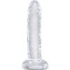 King Cock Clear - Realistic Penis 15.5 cm Transparent King Cock Clear - Realistic Penis 15.5 cm Transparent